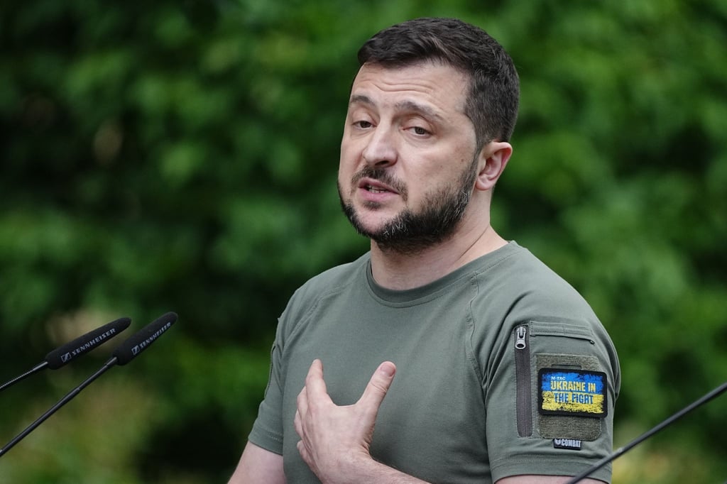 Wolodymyr Selenskyj sieht sein Land als „zukünftigen gleichrangigen Partner für mindestens 27 EU-Länder“.