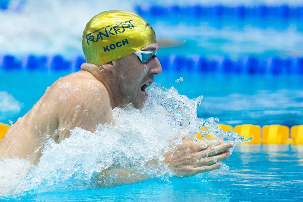 Siegte auf seiner Paradestrecke über 200 Meter Brust: Marco Koch in Aktion.
