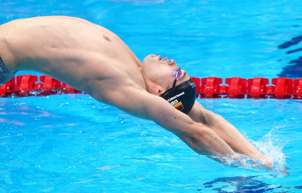 Ole Braunschweig wurde Sechster über 50 Meter Rücken.