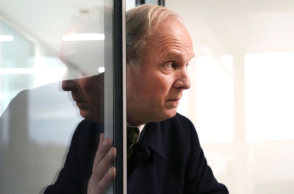 Felix Murot (Ulrich Tukur) in einer Szene der „Tatort“-Folge „Das Gesetz des Karma“. Nach der Sommerpause hat Tukur voraussichtlich im September seinen elften „Tatort“-Einsatz.