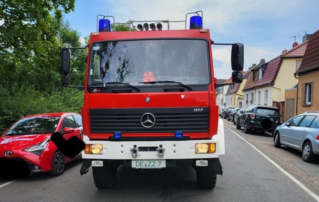 Die Feuerwehr war bei einem Unfall in Mildensee gefordert.