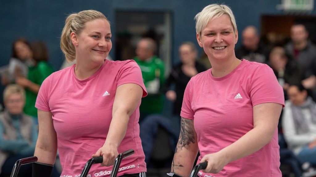 Reideburger Erfolgsduo: Kristin Hesselbarth und Kristin Nadpor.
