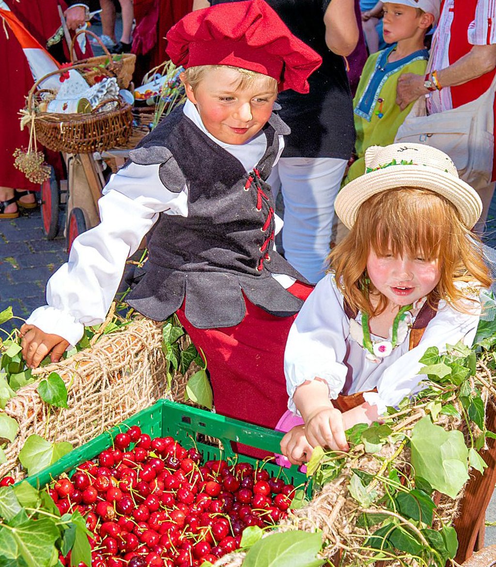 Tolle Kostüme, schöne Bilder und strahlende Kinderaugen. Etwa 1.100 Darsteller zählt der Umzug.