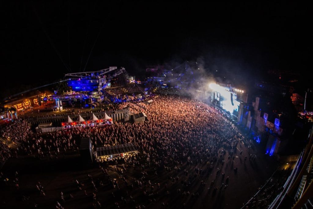 Mehr als 20.000 Menschen besuchten am Wochenende das Full Force Festival.