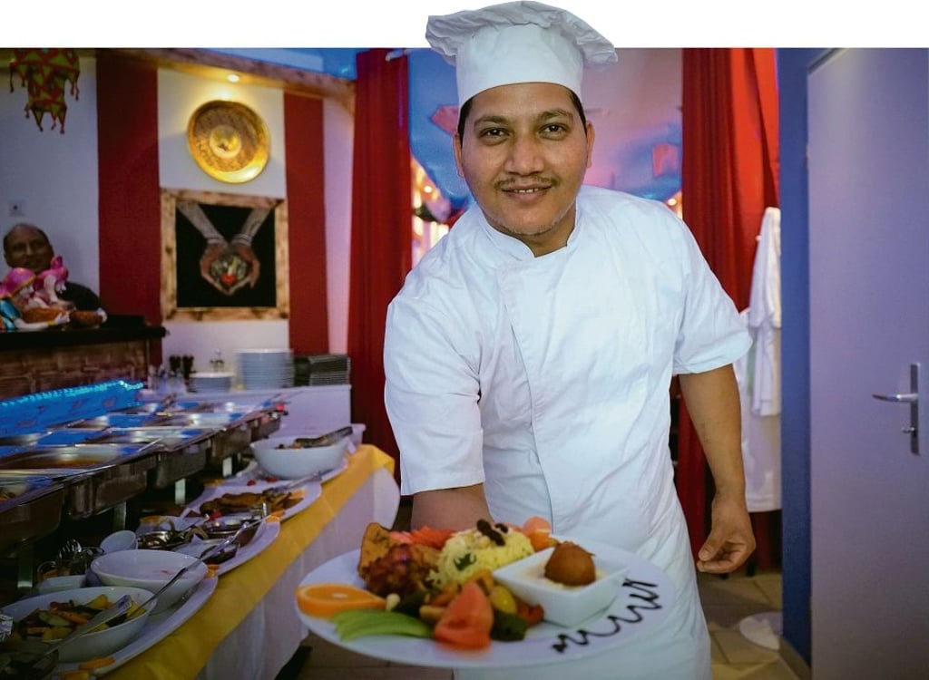 Sunil Singh kocht indische Küche im Restaurant „Bollywood Dinner“ in Salzwedel.
