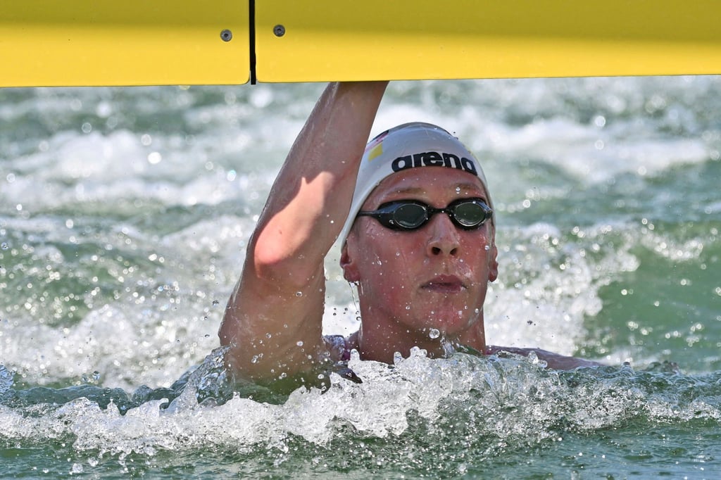 Holte Gold über fünf Kilometer: Florian Wellbrock.