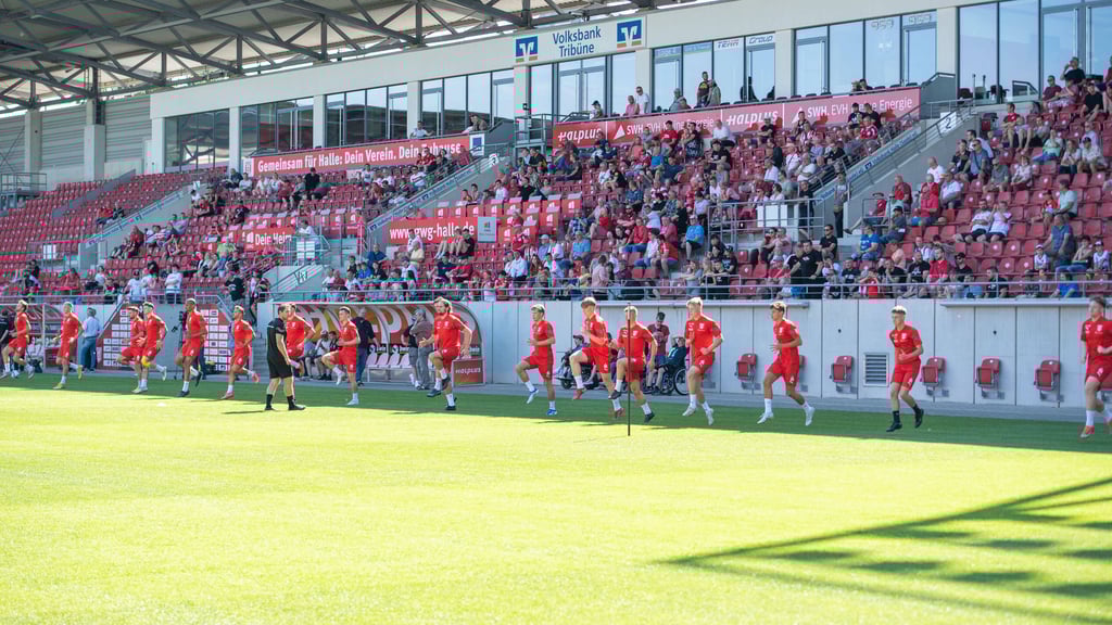 Seit dem 15. Juni 2022 wird in Halle wieder trainiert.