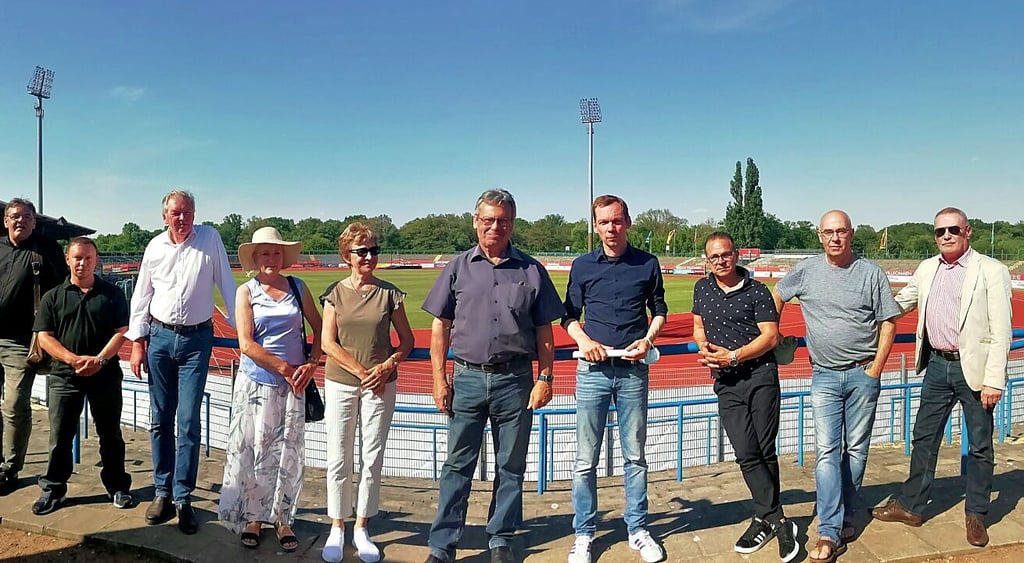 Der Kulturausschuss tagte im Stadion