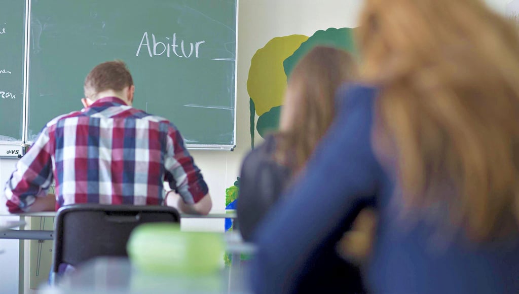 Das Abitur ist das Ziel, auf das Gymnasiasten hinarbeiten.