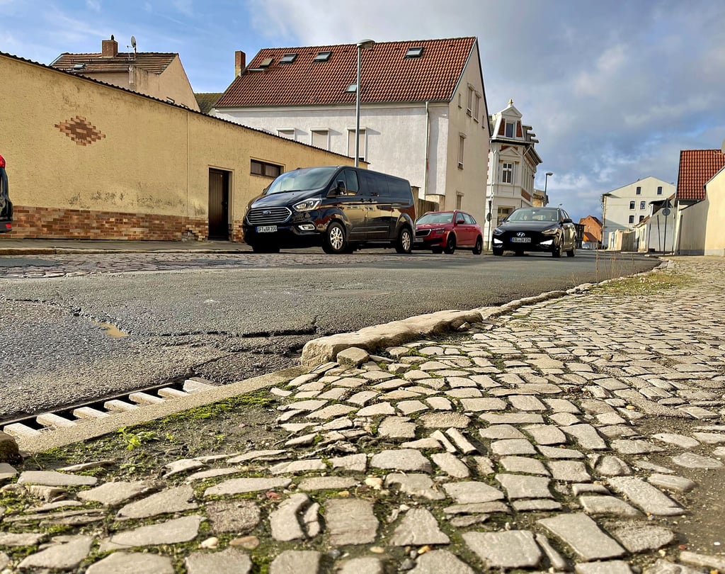Seit Anfang des Jahres eine Kreisstraße: die Hamsterstraße in Staßfurt. Sie sie – aus Sicht der Stadt – endlich hochgestuft wurde, sind rund 20 Jahre ins Salzland gegangen.
