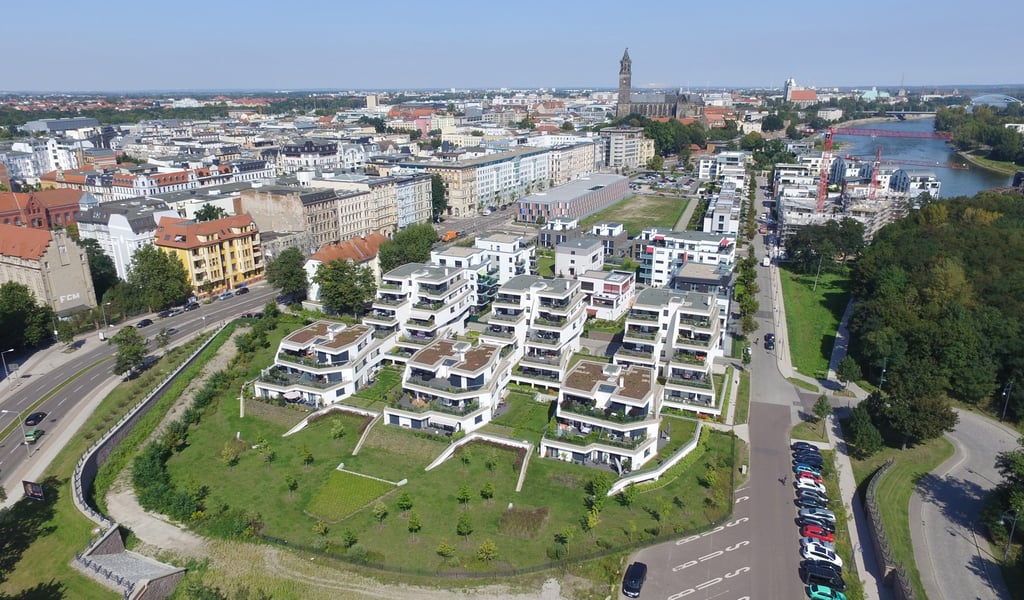 Die neuen Wohnungen die am alten Elbbahnhof entstanden sind, gehören nach wie vor zu den Spitzenlagen Magdeburgs.