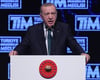 Der türkische Präsident Recep Tayyip Erdogan spricht bei einer Preisverleihung der Türkischen Exporteursversammlung.