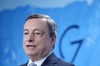 Italiens Premier Mario Draghi spricht bei der Pressekonferenz zum Schluss des dreitägigen G7-Gipfel.
