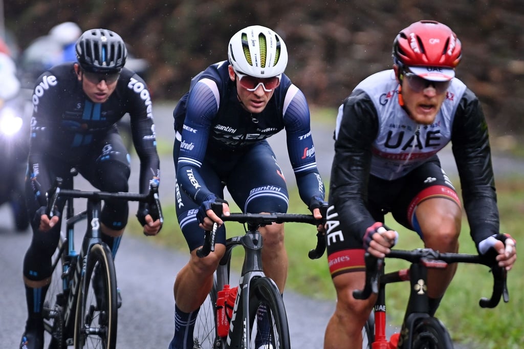 Matteo Trentin (vorne) kann nicht an der 109. Tour de France starten.