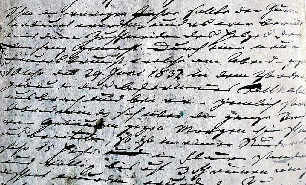 Über die Brände von 1808 und 1832 hat Pastor Johann Heinrich Matthias Hildebrandt in den Kirchenbüchern ausführlich berichtet.