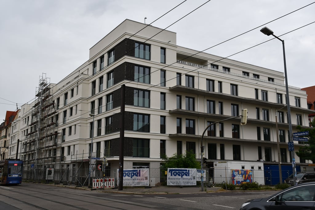 In Magdeburg-Stadtfeld entsteht ein neues Wohnhaus.