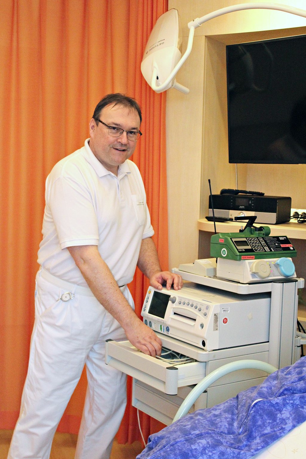 Der Facharzt Roger Rehfeld ist Direktor des Zentrums für Familiengesundheit am Paul Gerhardt Stift in Wittenberg.
