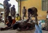 Mitglieder der Äthiopischen Streitkräfte wurden von Tigray-Kräften gefangen genommen und in einem Gefängnis als Kriegsgefangene festgehalten.