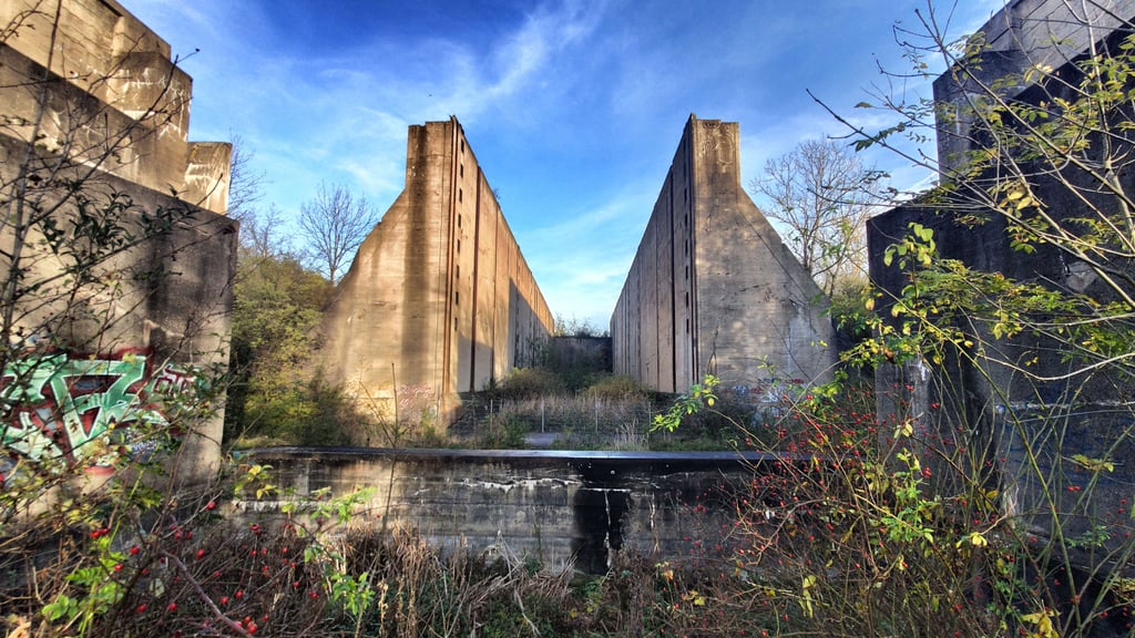 Die imposante Ruine von Wüsteneutzsch