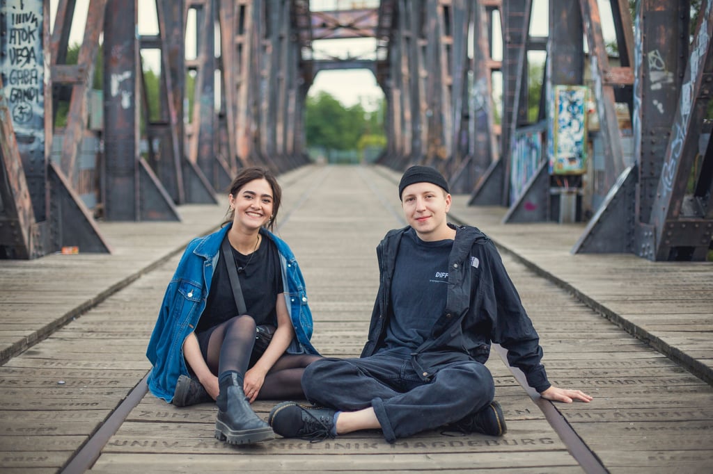 Die Magdeburger Studenten Katharina Schwanz und Christoph Schubert sind Mitbegründer der Strasse39-Redaktion.