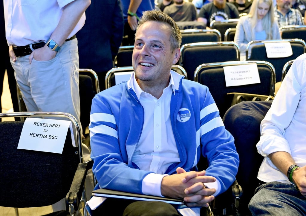 Hertha-Präsident Kay Bernstein.