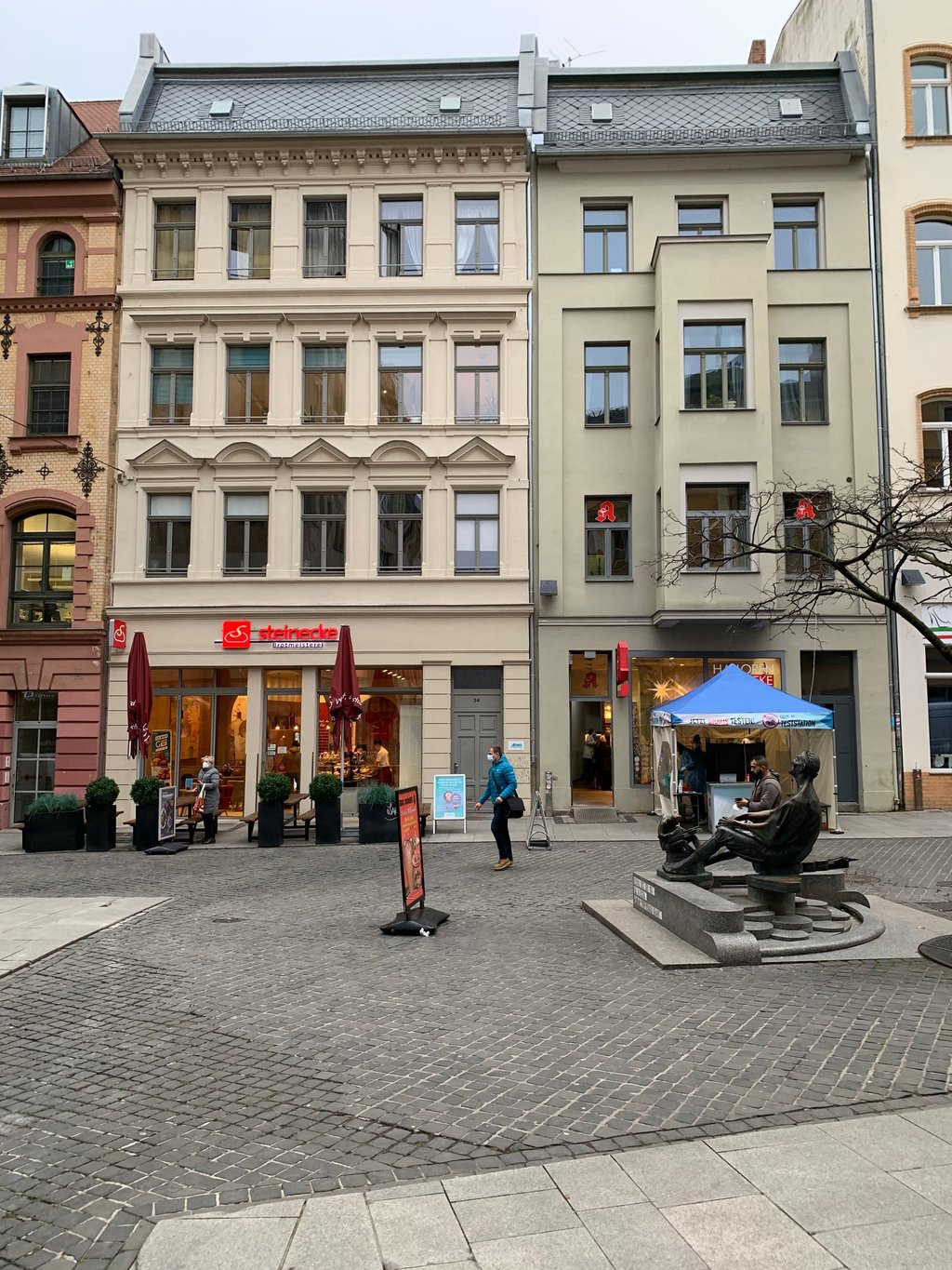 Die beiden Häuser Leipziger Straße 24 und 25 haben einen neuen Eigentümer.