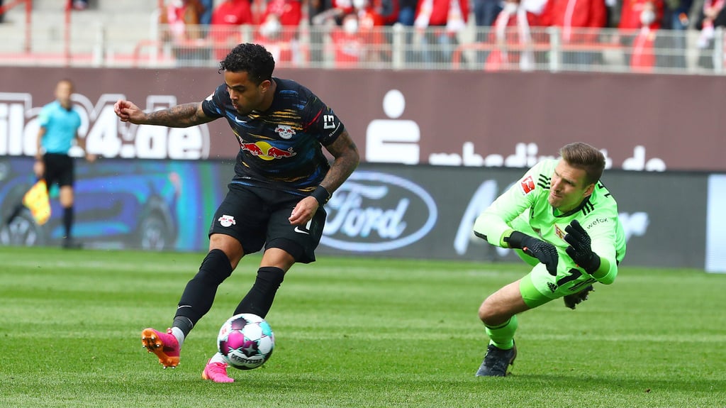 Tor für RB gegen Union: Ex-RB-Leihspieler Justin Kluivert