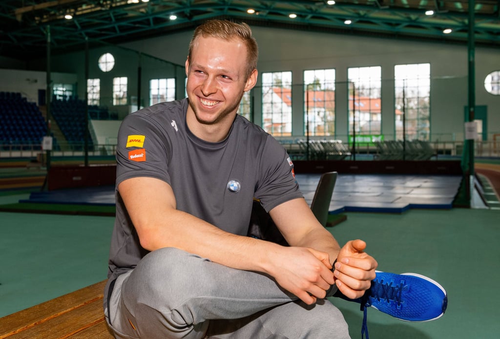 Alexander Schüller ist ein fröhlicher Typ.