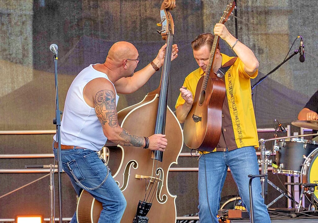 Die Tidetones lassen es beim kleinen Leopoldsfest krachen.