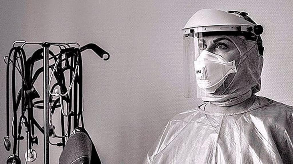 „Wer trägt die Last“ wird im Magdeburger Uniklinikum gezeigt.