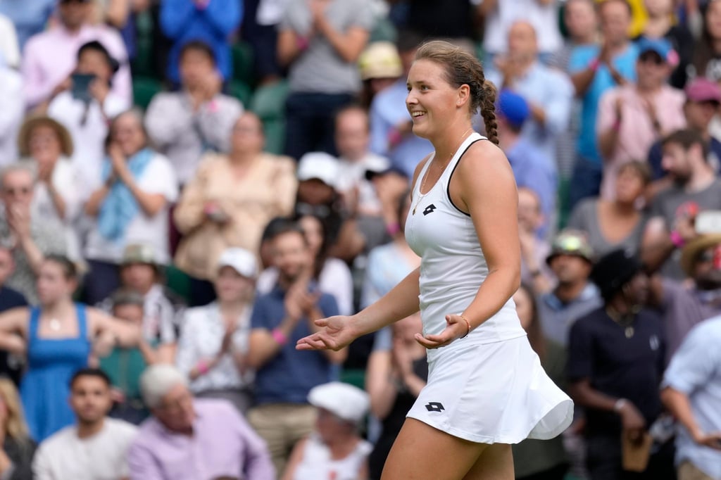 Jule Niemeier zählt jetzt schon zu den besten Acht beim Grand-Slam-Turnier in Wimbledon.