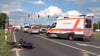 Schwerer Unfall auf der B189 bei Lüderitz: Der Motorradfahrer verstarb noch an der Unfallstelle.