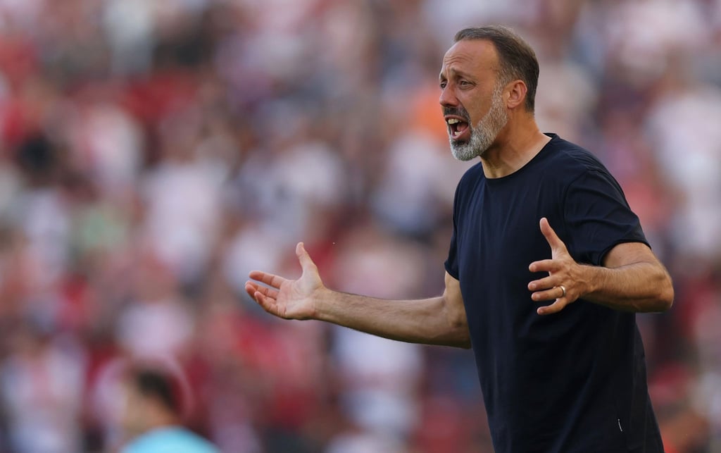Stuttgarts Trainer Pellegrino Matarazzo muss sich in Isolation begeben.