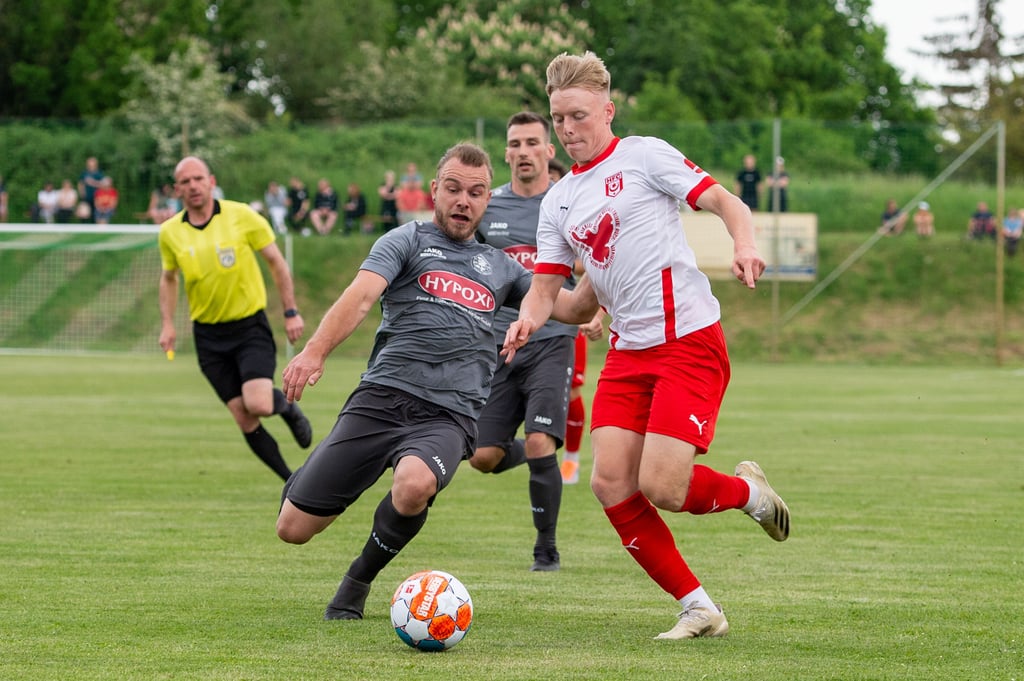 Lukas Griebsch (r.) verlässt den HFC.
