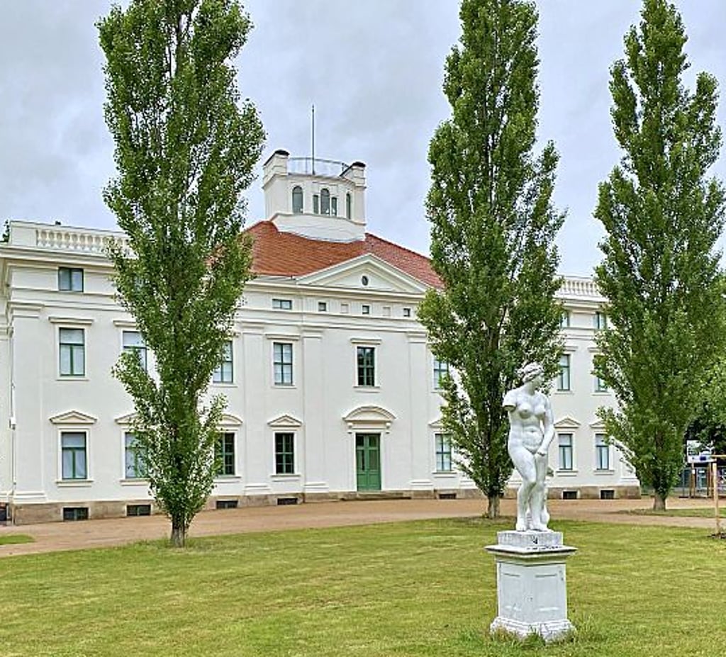 Es hakt an der Klimaanlage im Schloß Georgium in Dessau: Wann ziehen die Alten Meister ein?