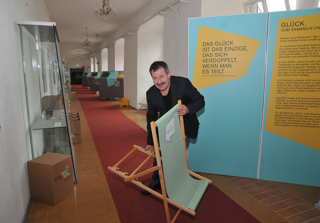 Meinrad Betschart freut sich auf viele Besucher der Ausstellung.