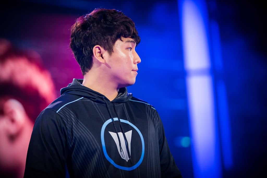 Dark bei den WCS Global Finals in Starcraft 2 auf der Blizzcon 2018.