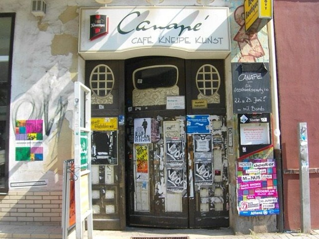 Die Magdeburger Kneipe "Canapé" feiert ihr 30-jähriges Bestehen. Hier eine Aufnahme vom ersten Standort in Stadtfeld.