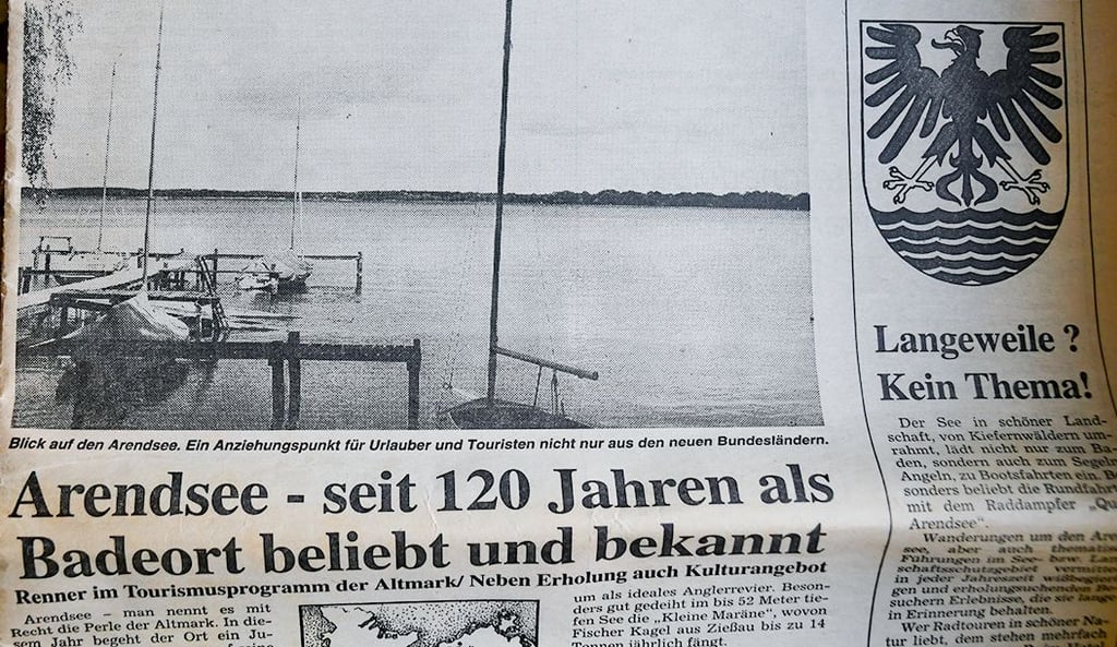 Im Strandboten wird auf 120 Jahre Kur- und Badewesen in Arendsee eingegangen – inklusive einiger Kuriositäten. 