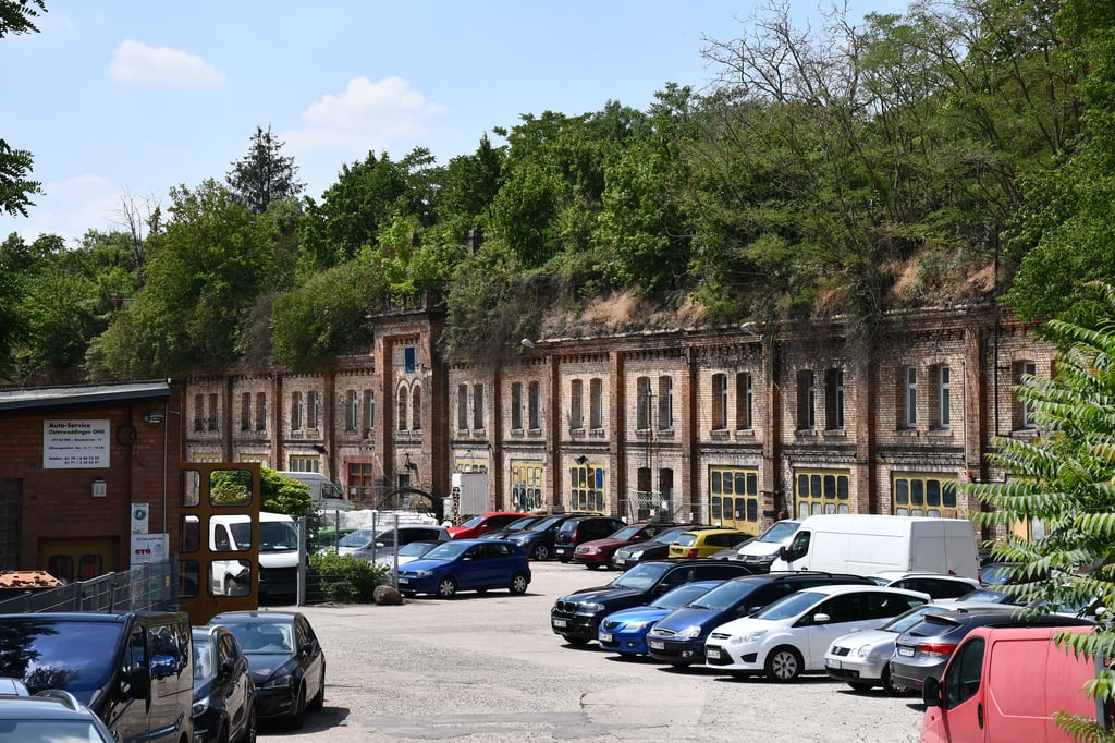 Das Kavalier VI an der Maybachstraße, Teil der ehemaligen Festung Magdeburg