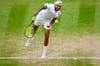 Hat erstmals in seiner Karriere das Halbfinale in Wimbledon erreicht: Nick Kyrgios in Aktion.