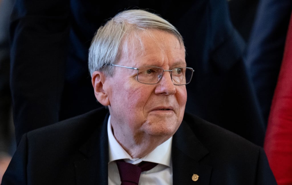 Jörg Hacker, ehemaliger Präsident der Leopoldina, auf dem Symposium der Nationalen Akademie der Wissenschaften Leopoldina in Halle/Saale.