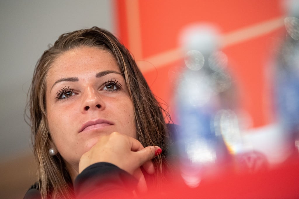 Die 28-jährige Melanie Leupolz verpasst aufgrund ihrer Schwangerschaft die Fußball-EM in England.