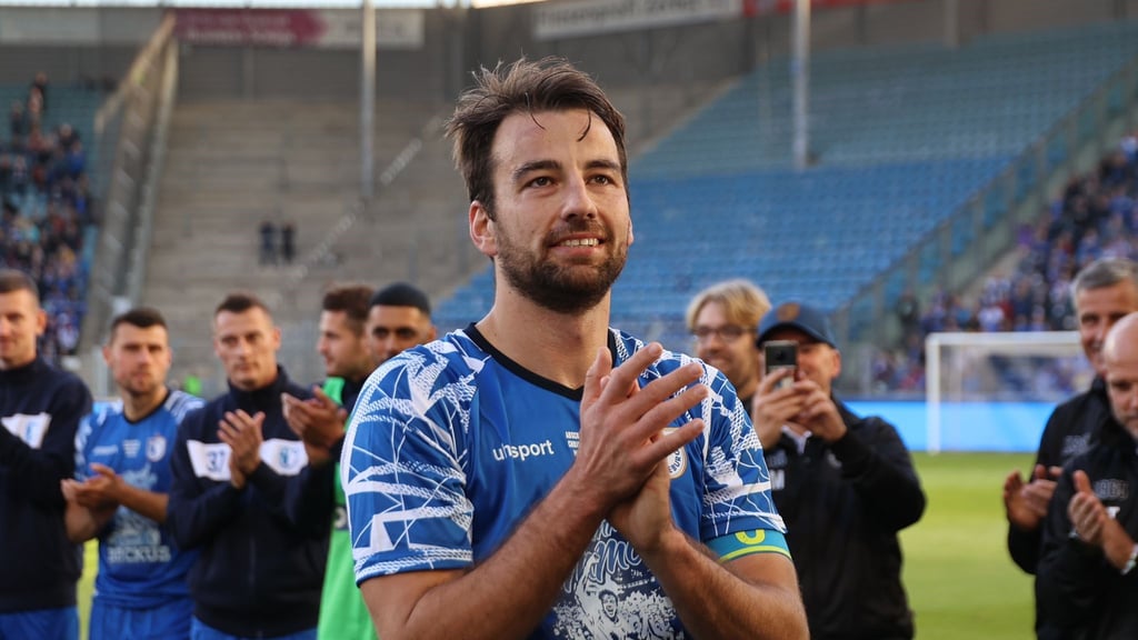 Christian Beck, hier noch im Trkot vom 1. FC Magdeburg.