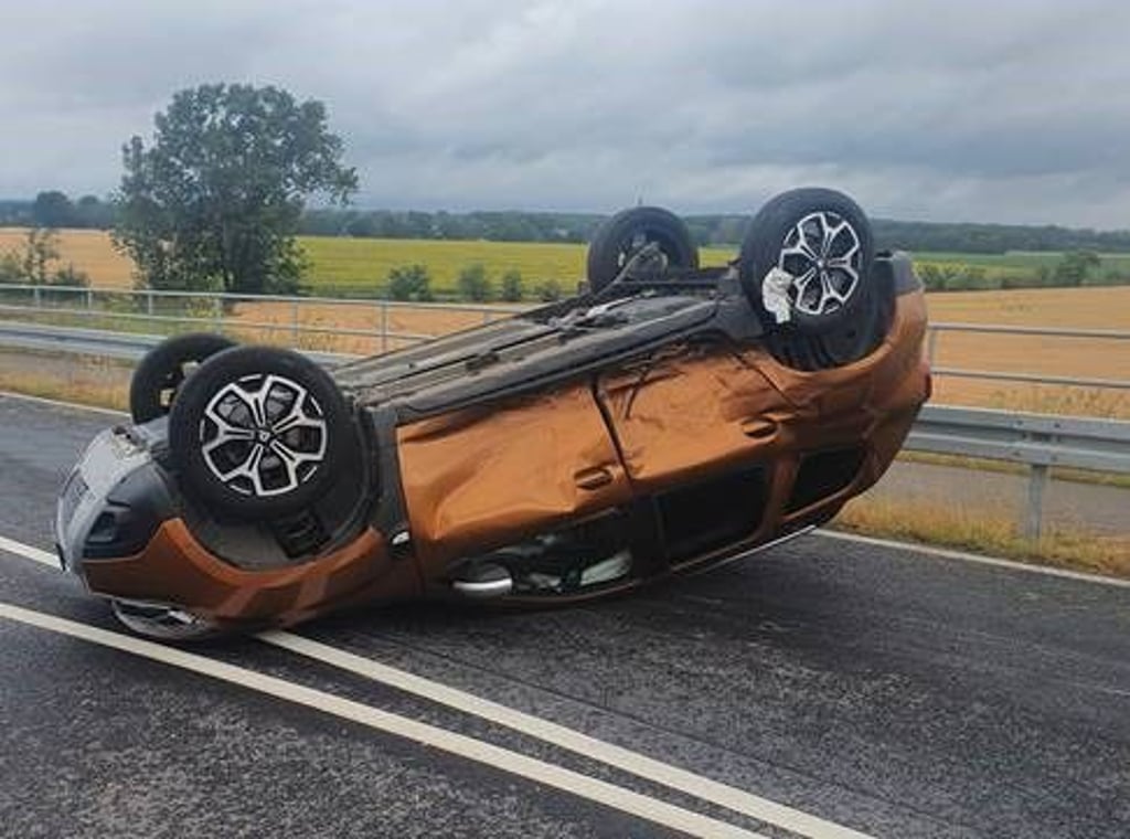 Schon wieder ein Unfall auf der neuen B71.