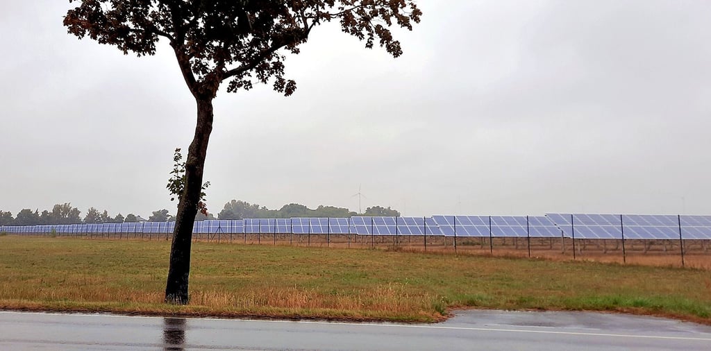 Photovoltaikanlage bei Listerfehrda