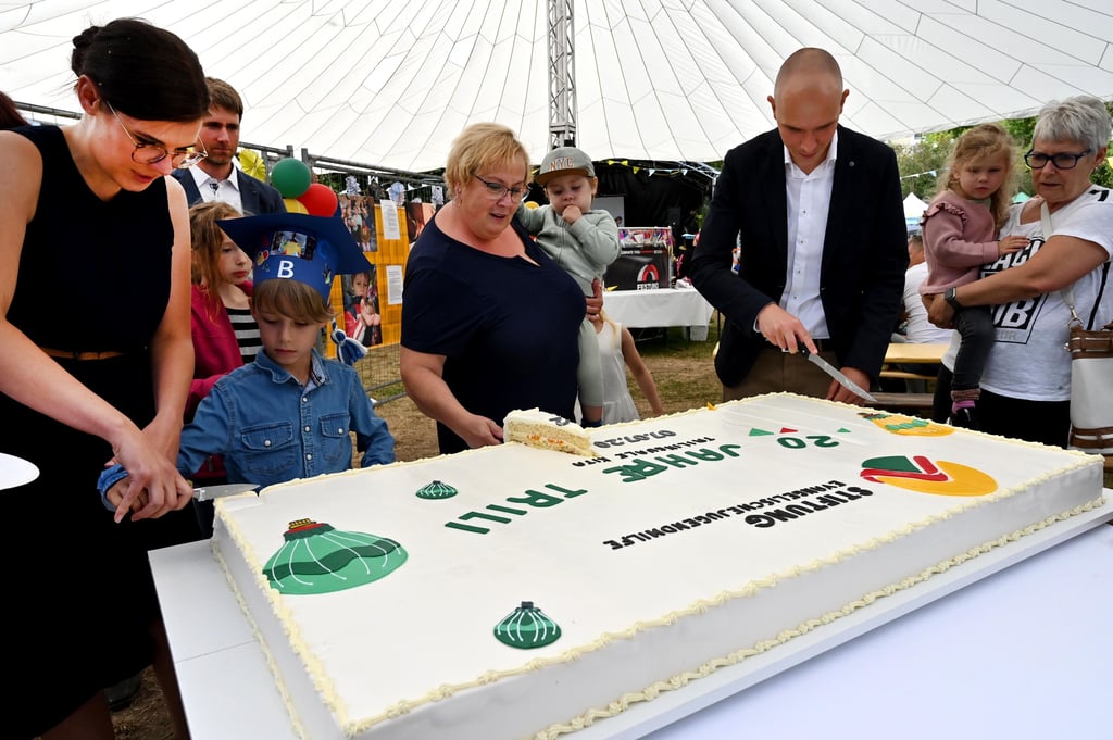 Die Trilinguale Kita Magdeburg feiert Jubiläum. Dank Intel sieht die Zukunft auch rosig aus.