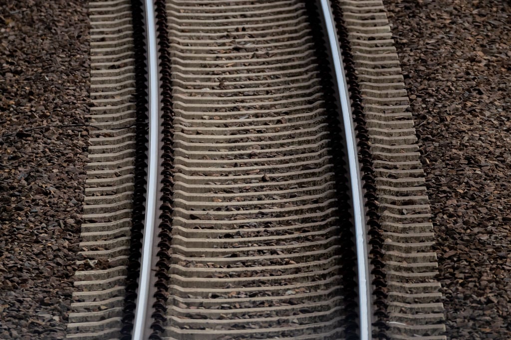 S-Bahn-Schienen.