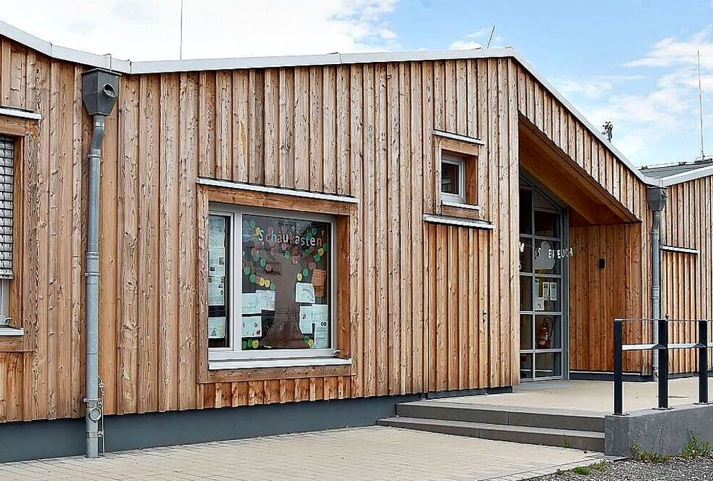 So oder so ähnlich könnte das neue Sanitärgebäude am Jersleber See mit seiner Holzfassade aussehen.