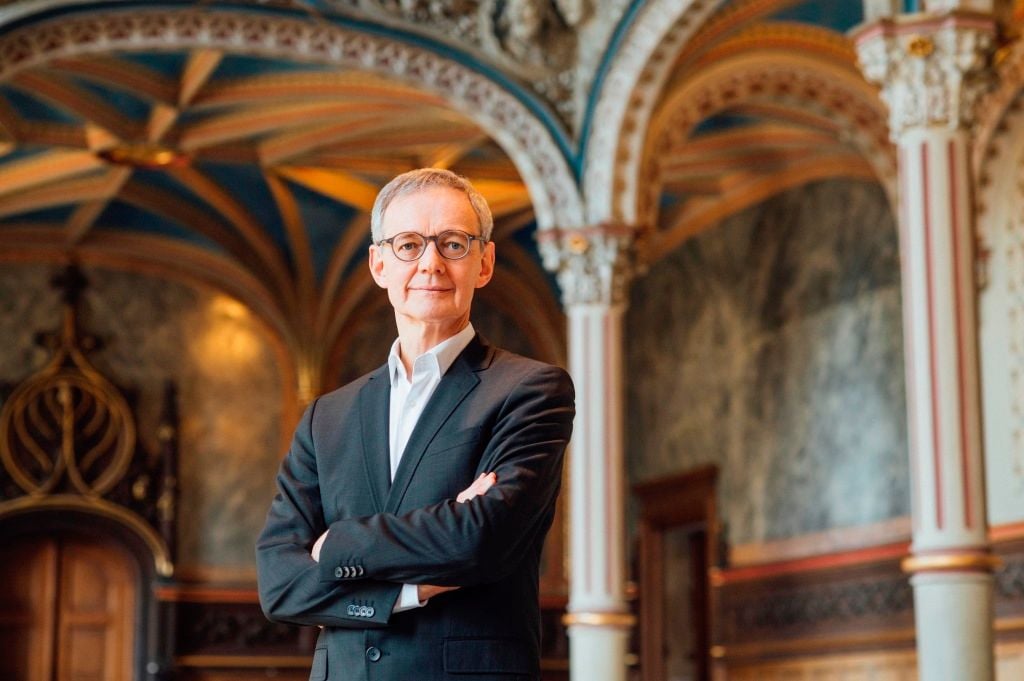 Kay Johannsen spielt im Magdeburger Dom.
